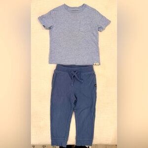 Baby GAP set Playtime Favorites organic cotton Sz 2T. Good condition. Blues